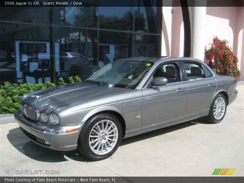 Quartz Metallic / Dove 2006 Jaguar XJ XJ8