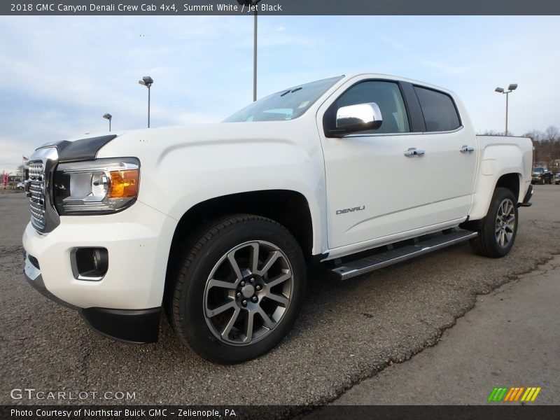 Summit White / Jet Black 2018 GMC Canyon Denali Crew Cab 4x4