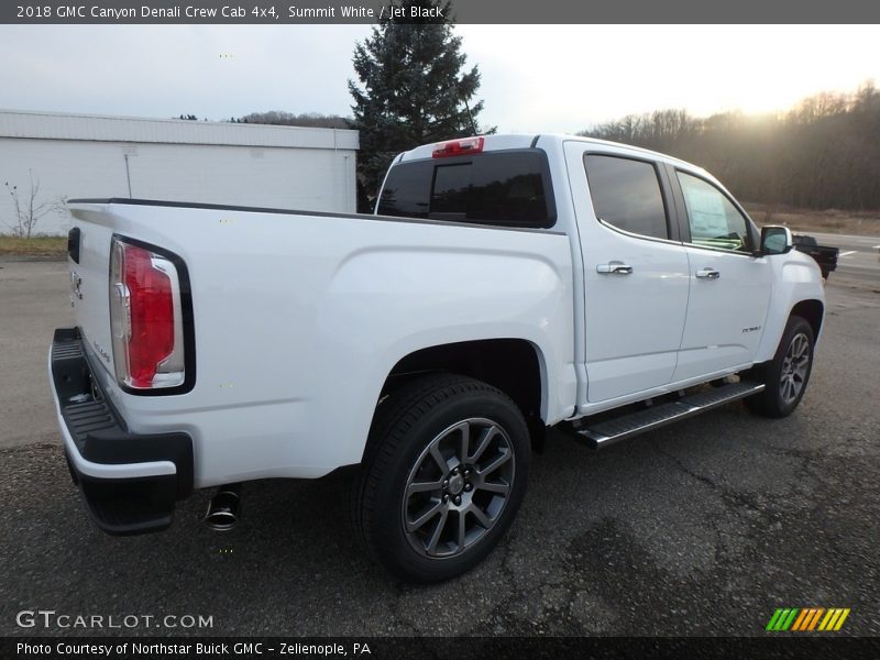 Summit White / Jet Black 2018 GMC Canyon Denali Crew Cab 4x4