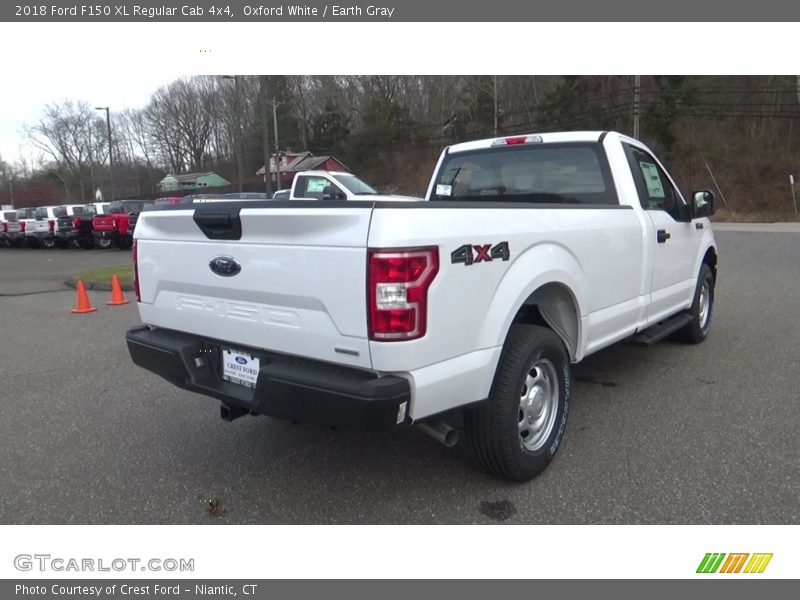 Oxford White / Earth Gray 2018 Ford F150 XL Regular Cab 4x4