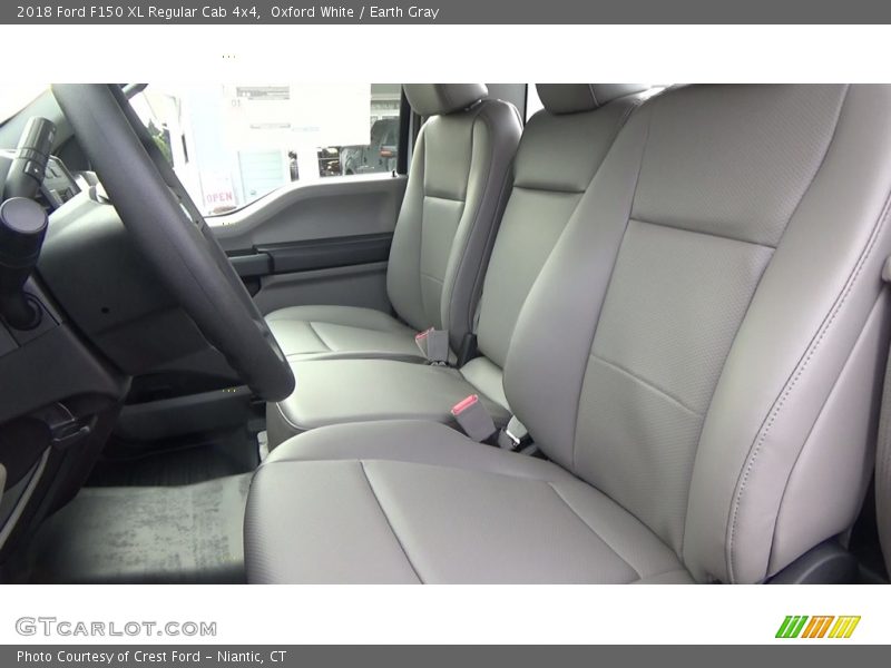 Front Seat of 2018 F150 XL Regular Cab 4x4