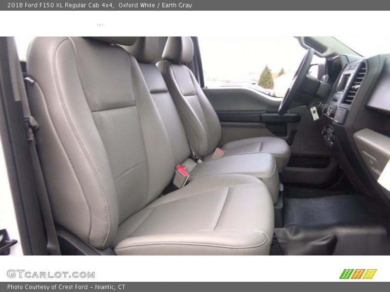 Front Seat of 2018 F150 XL Regular Cab 4x4