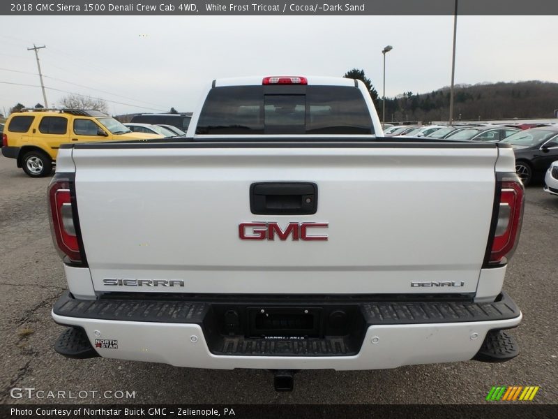 White Frost Tricoat / Cocoa/­Dark Sand 2018 GMC Sierra 1500 Denali Crew Cab 4WD