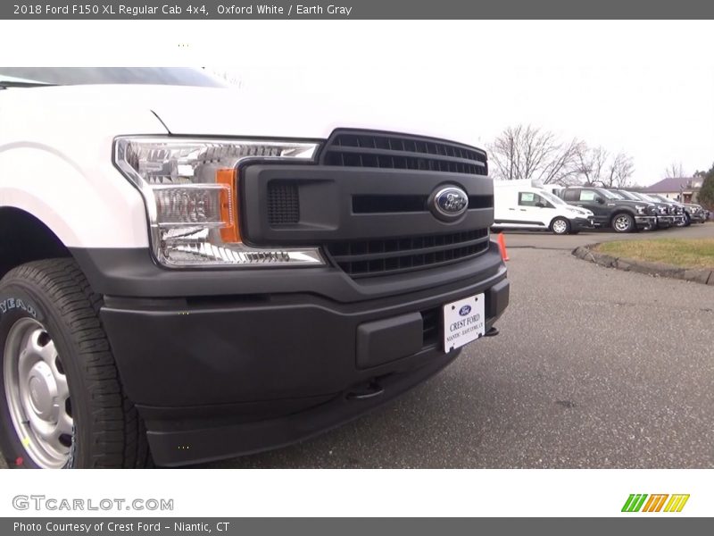 Oxford White / Earth Gray 2018 Ford F150 XL Regular Cab 4x4
