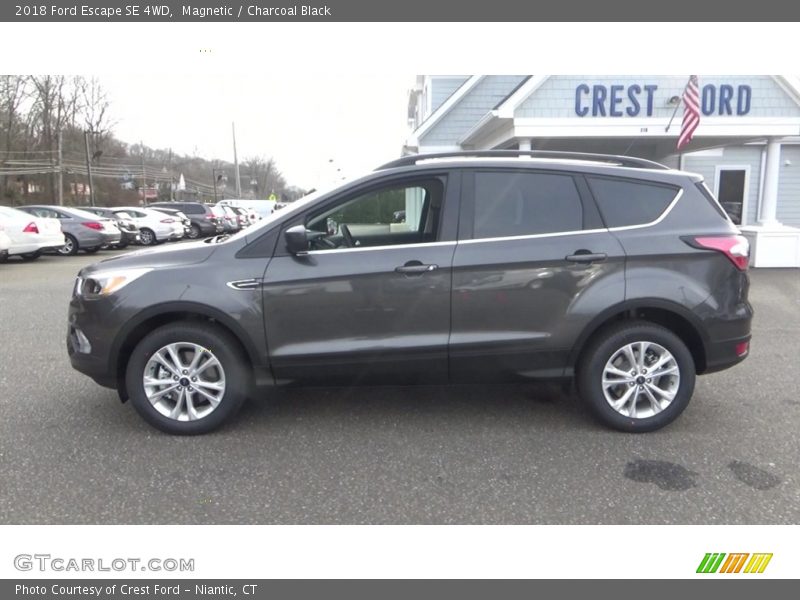 Magnetic / Charcoal Black 2018 Ford Escape SE 4WD