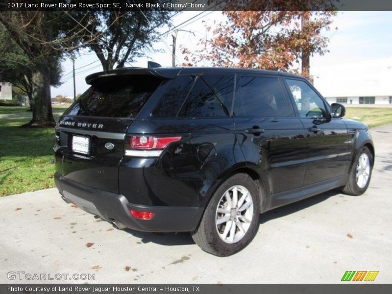 Narvik Black / Ebony/Ebony 2017 Land Rover Range Rover Sport SE