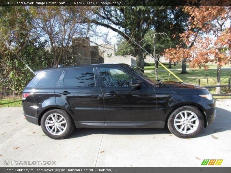 Narvik Black / Ebony/Ebony 2017 Land Rover Range Rover Sport SE