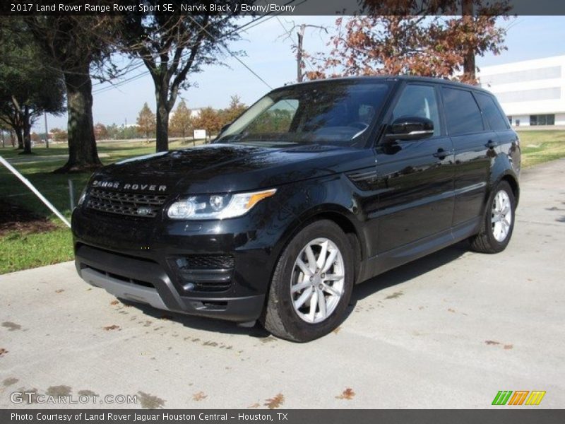Narvik Black / Ebony/Ebony 2017 Land Rover Range Rover Sport SE