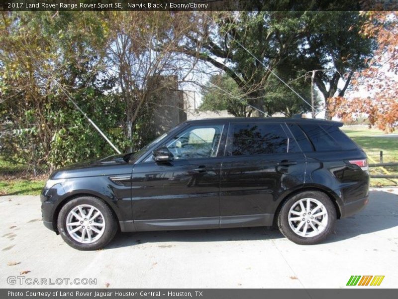 Narvik Black / Ebony/Ebony 2017 Land Rover Range Rover Sport SE