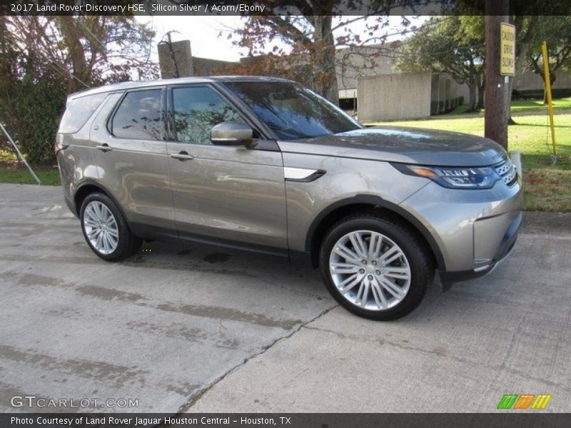 Silicon Silver / Acorn/Ebony 2017 Land Rover Discovery HSE