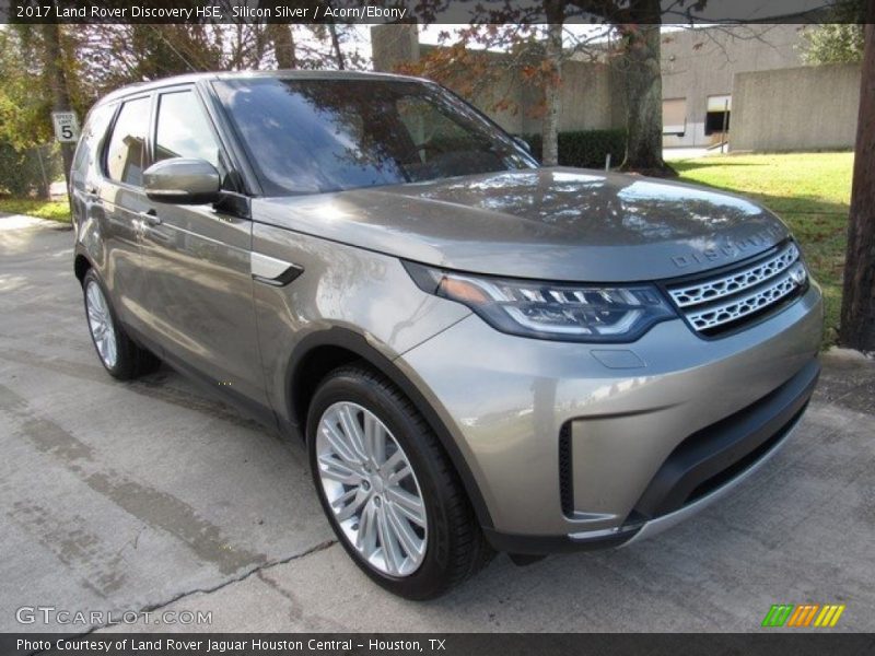 Silicon Silver / Acorn/Ebony 2017 Land Rover Discovery HSE