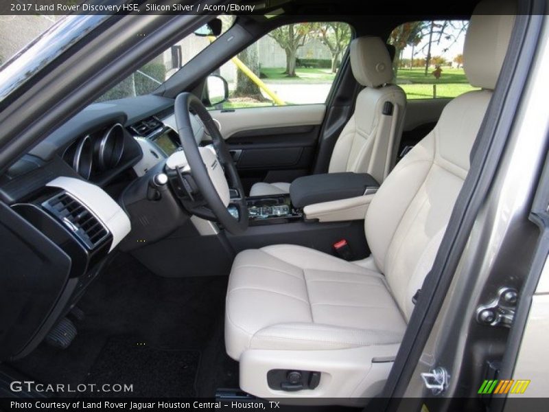 Silicon Silver / Acorn/Ebony 2017 Land Rover Discovery HSE