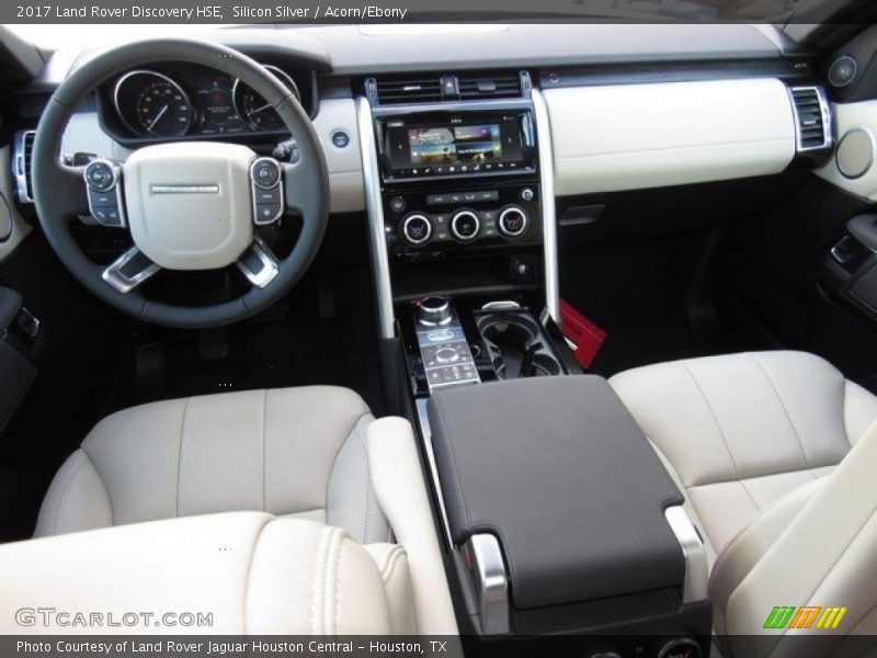Silicon Silver / Acorn/Ebony 2017 Land Rover Discovery HSE