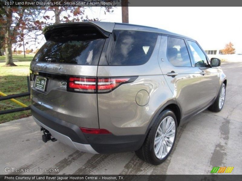 Silicon Silver / Acorn/Ebony 2017 Land Rover Discovery HSE