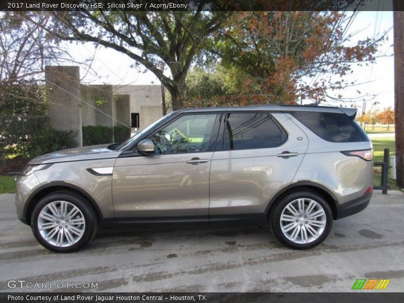 Silicon Silver / Acorn/Ebony 2017 Land Rover Discovery HSE