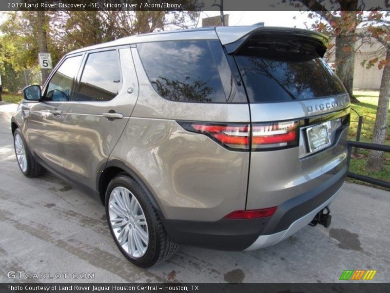 Silicon Silver / Acorn/Ebony 2017 Land Rover Discovery HSE