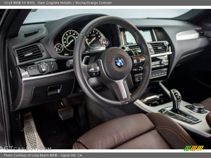 Dashboard of 2018 X4 M40i