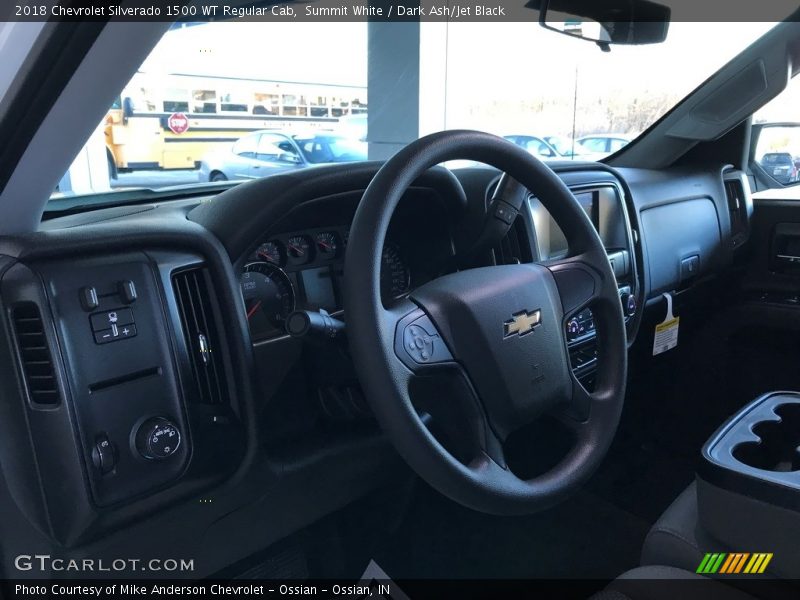 Summit White / Dark Ash/Jet Black 2018 Chevrolet Silverado 1500 WT Regular Cab