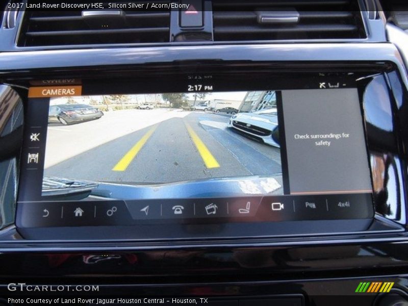 Silicon Silver / Acorn/Ebony 2017 Land Rover Discovery HSE
