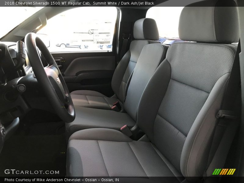 Summit White / Dark Ash/Jet Black 2018 Chevrolet Silverado 1500 WT Regular Cab