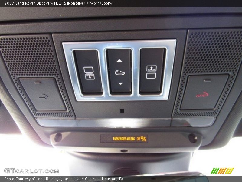 Silicon Silver / Acorn/Ebony 2017 Land Rover Discovery HSE