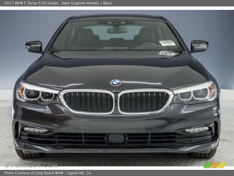 Dark Graphite Metallic / Black 2017 BMW 5 Series 530i Sedan
