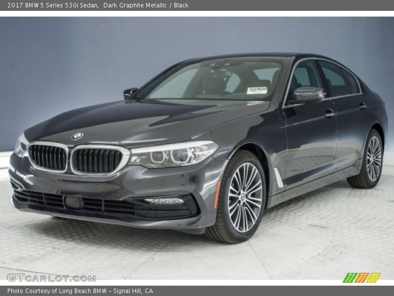 Dark Graphite Metallic / Black 2017 BMW 5 Series 530i Sedan