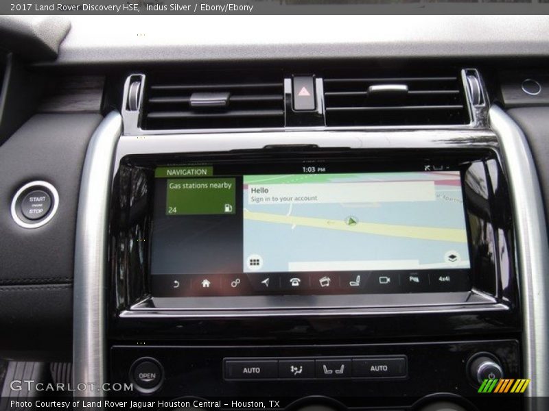 Indus Silver / Ebony/Ebony 2017 Land Rover Discovery HSE