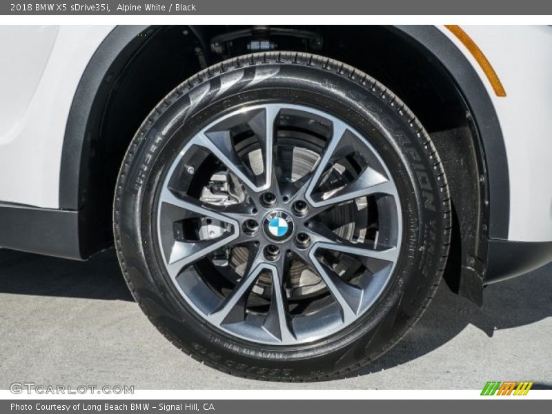 Alpine White / Black 2018 BMW X5 sDrive35i
