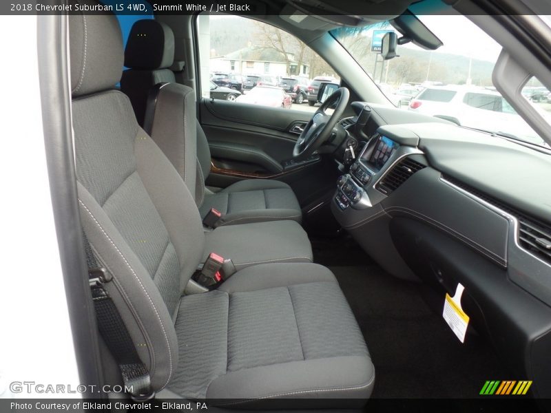 Summit White / Jet Black 2018 Chevrolet Suburban LS 4WD