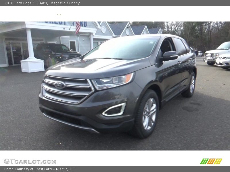 Magnetic / Ebony 2018 Ford Edge SEL AWD