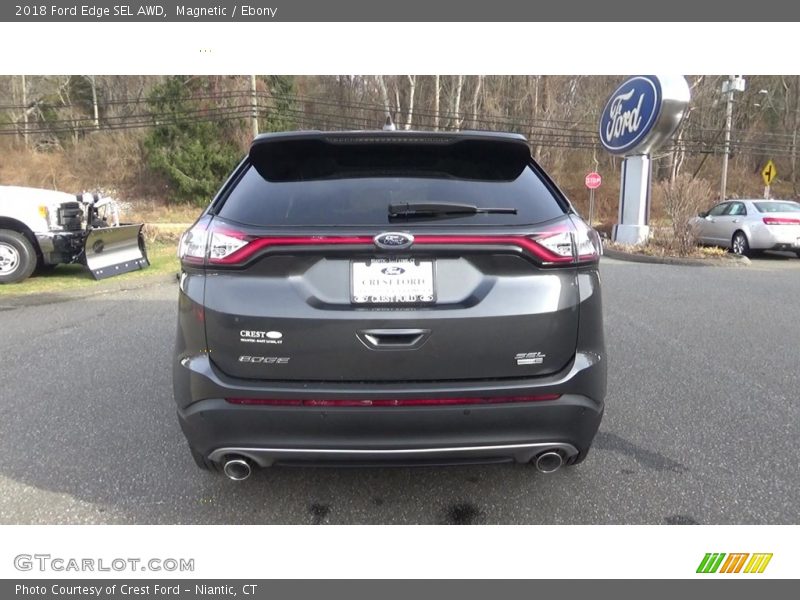 Magnetic / Ebony 2018 Ford Edge SEL AWD