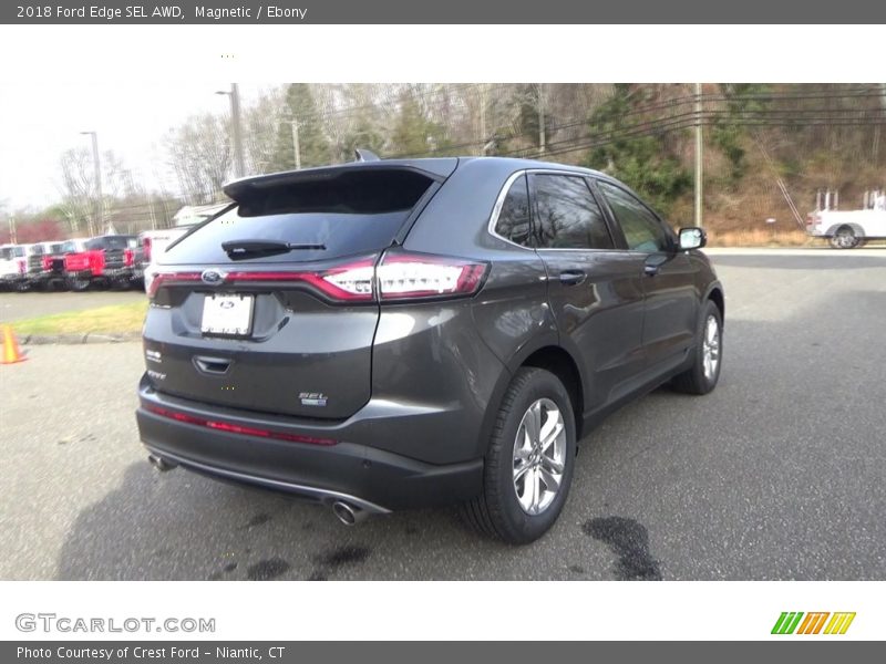 Magnetic / Ebony 2018 Ford Edge SEL AWD