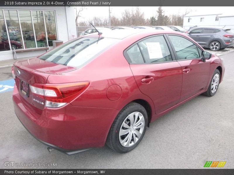 Crimson Red Pearl / Ivory 2018 Subaru Impreza 2.0i 4-Door