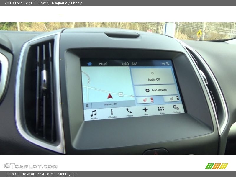 Magnetic / Ebony 2018 Ford Edge SEL AWD