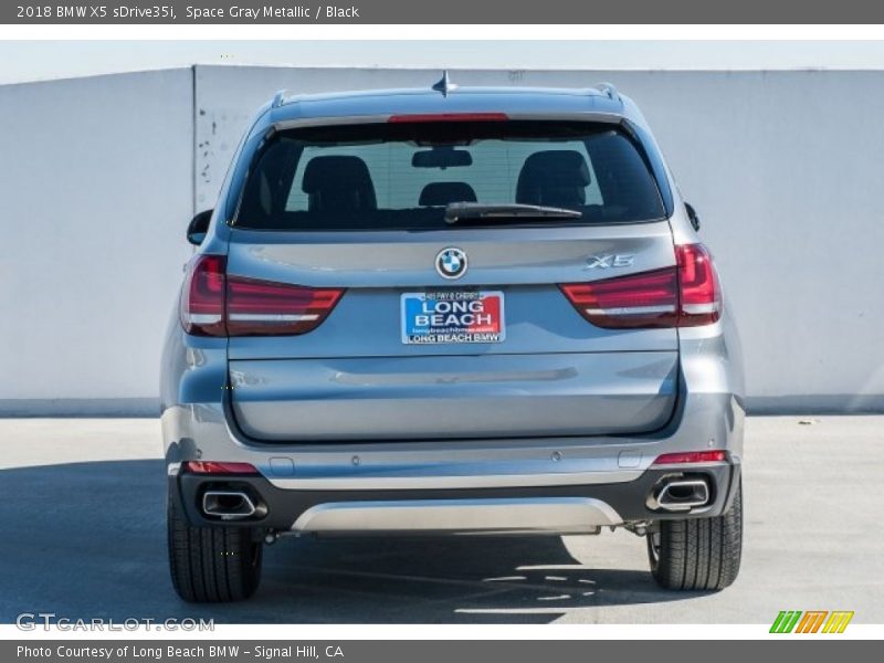 Space Gray Metallic / Black 2018 BMW X5 sDrive35i