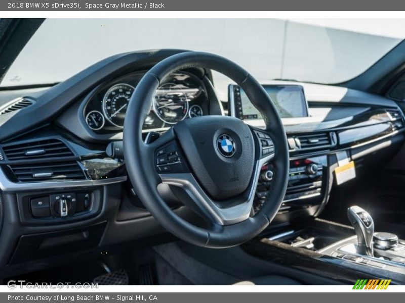 Space Gray Metallic / Black 2018 BMW X5 sDrive35i