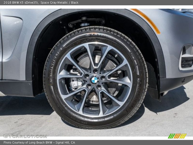 Space Gray Metallic / Black 2018 BMW X5 sDrive35i