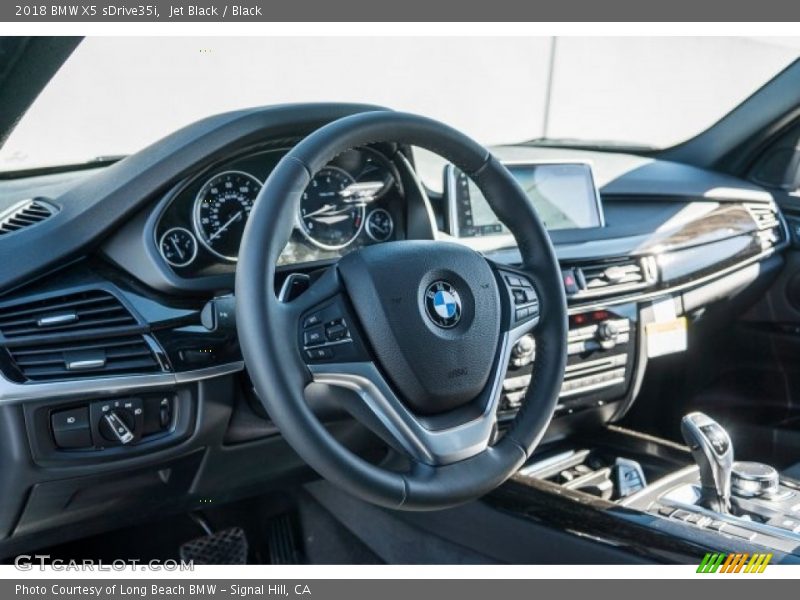 Jet Black / Black 2018 BMW X5 sDrive35i