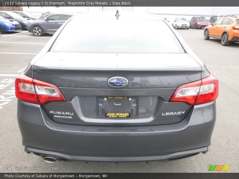 Magnetite Gray Metallic / Slate Black 2018 Subaru Legacy 2.5i Premium
