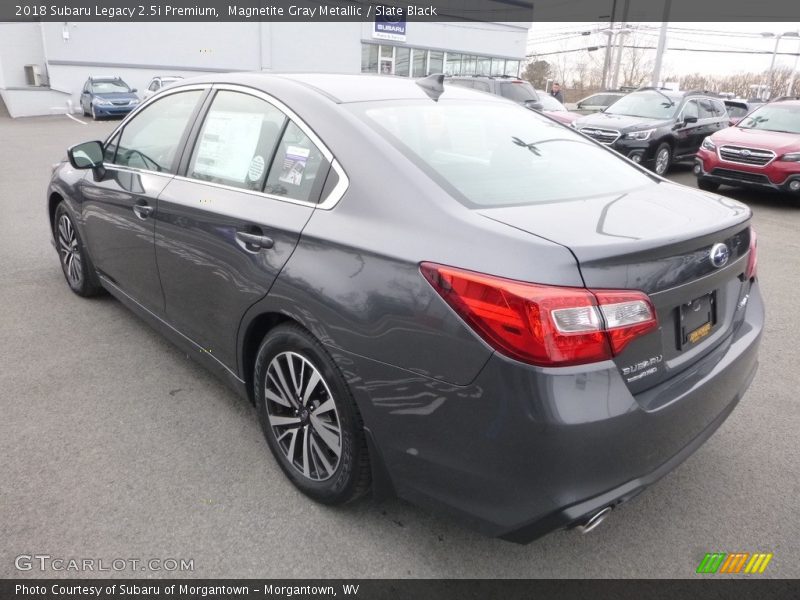 Magnetite Gray Metallic / Slate Black 2018 Subaru Legacy 2.5i Premium