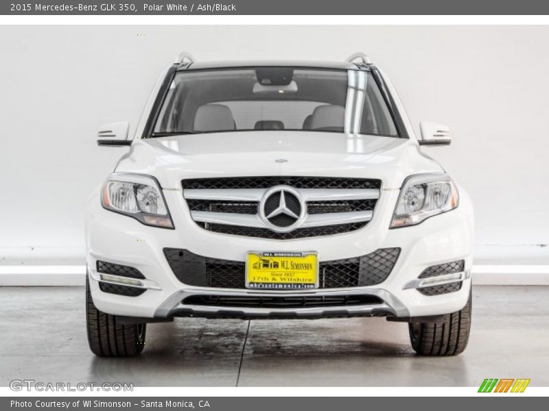 Polar White / Ash/Black 2015 Mercedes-Benz GLK 350