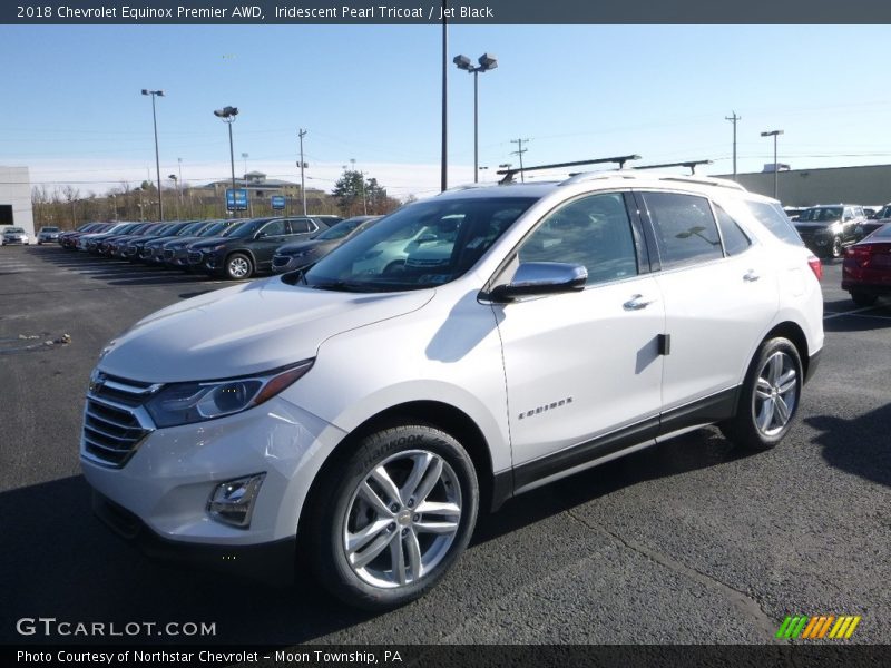 Iridescent Pearl Tricoat / Jet Black 2018 Chevrolet Equinox Premier AWD