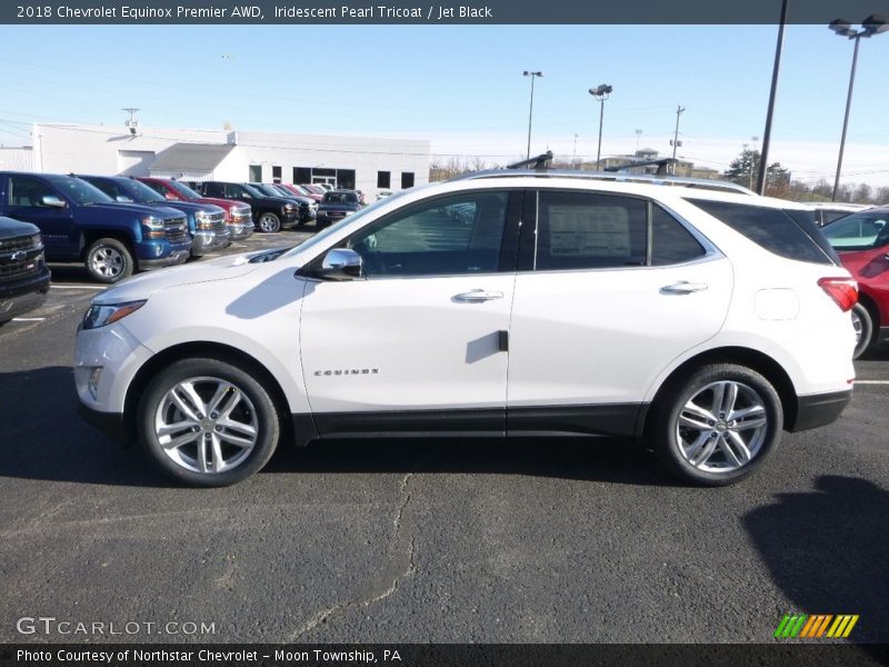 Iridescent Pearl Tricoat / Jet Black 2018 Chevrolet Equinox Premier AWD