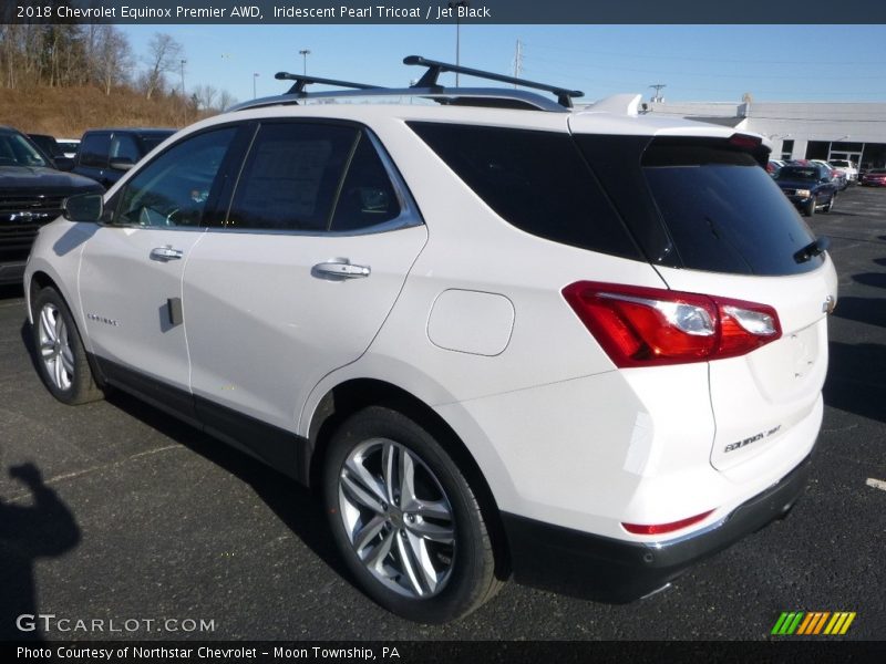 Iridescent Pearl Tricoat / Jet Black 2018 Chevrolet Equinox Premier AWD