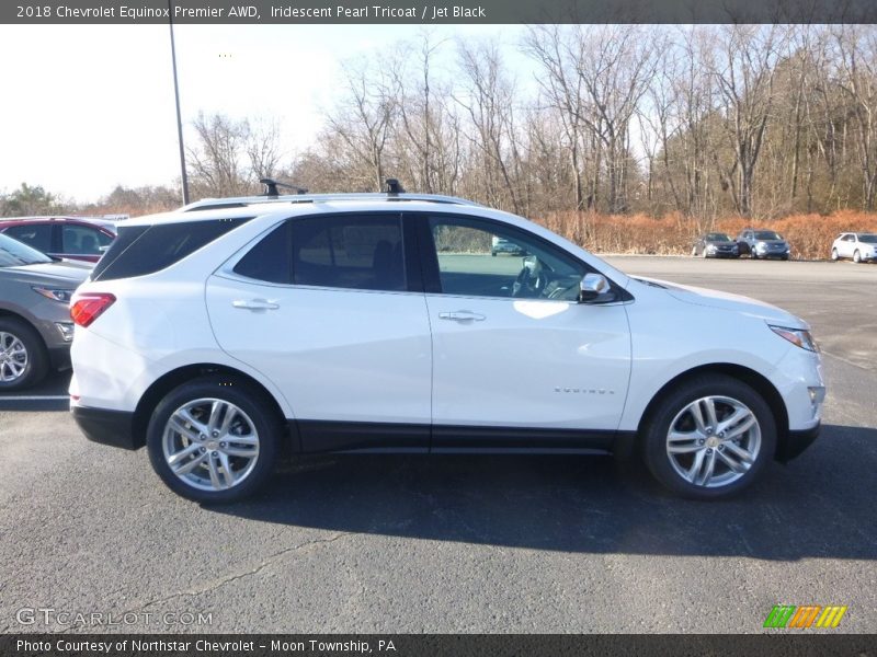 Iridescent Pearl Tricoat / Jet Black 2018 Chevrolet Equinox Premier AWD