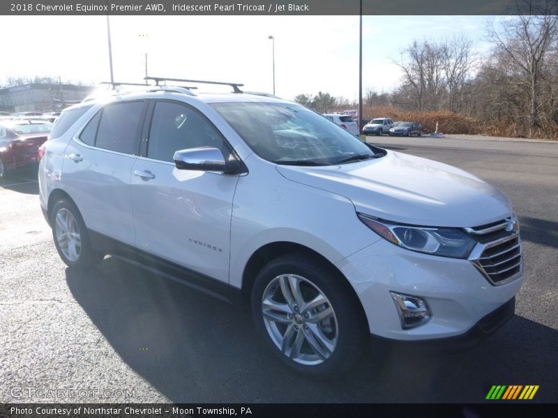 Iridescent Pearl Tricoat / Jet Black 2018 Chevrolet Equinox Premier AWD