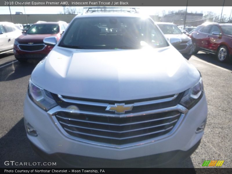 Iridescent Pearl Tricoat / Jet Black 2018 Chevrolet Equinox Premier AWD