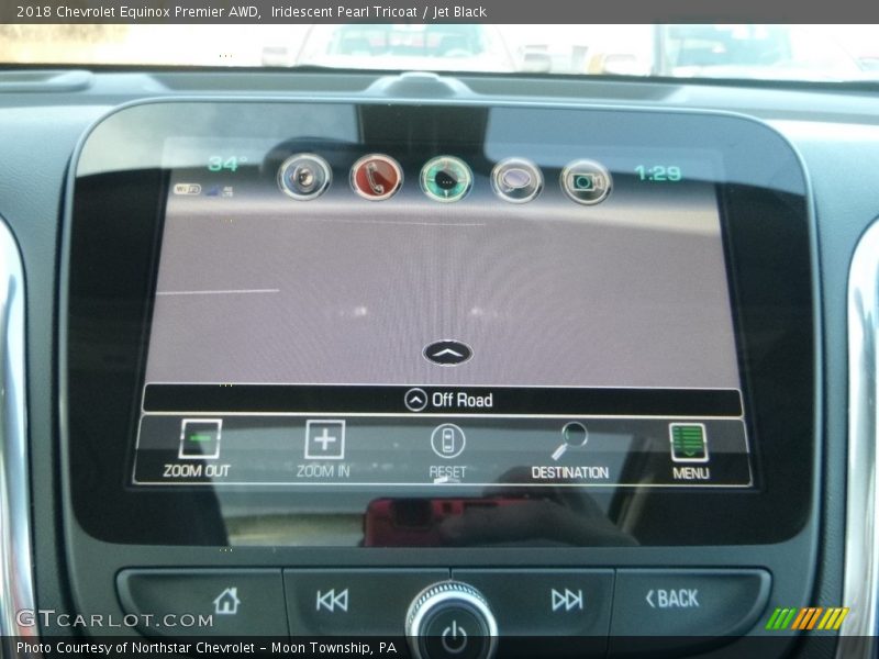 Iridescent Pearl Tricoat / Jet Black 2018 Chevrolet Equinox Premier AWD
