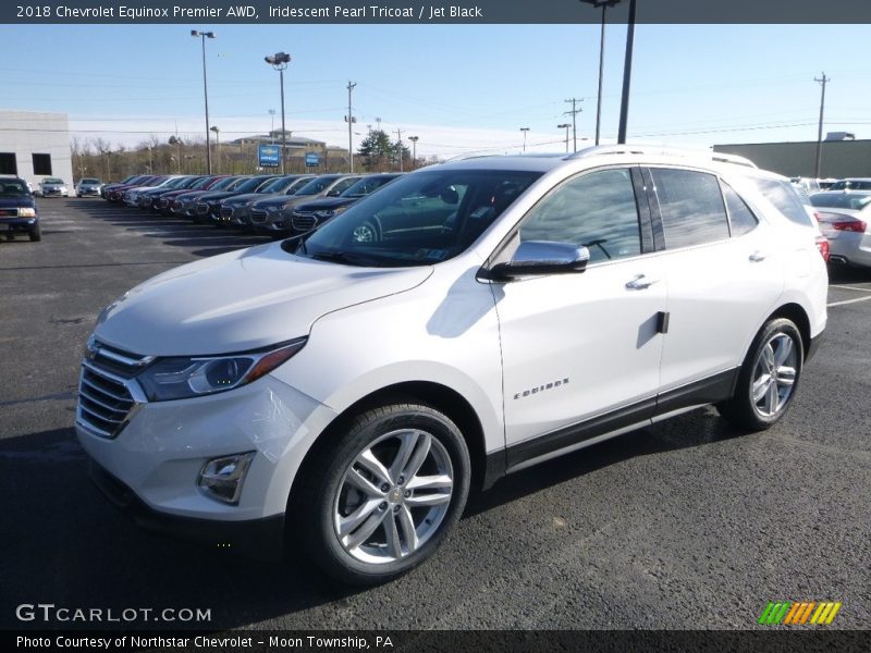 Iridescent Pearl Tricoat / Jet Black 2018 Chevrolet Equinox Premier AWD